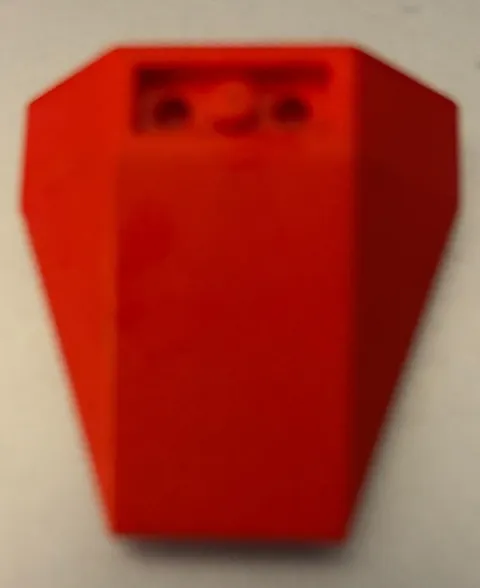 LEGO Piece Part 1 Wedge 4 x 4 Triple Inverted 4855 RED Boat Raceway 