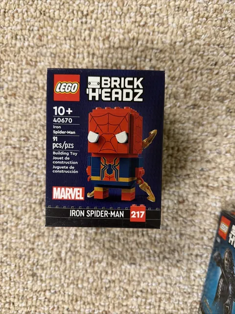 LEGO BrickHeadz Iron Spider-Man 40670 SEALED MINT BOX