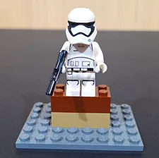 LEGO Star Wars First Order Stormtrooper Minifigure w/ Helmet & Blaster