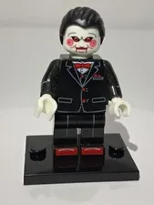 Billy The puppet Custom Lego Inspired Saw Horror Franchise Halloween 