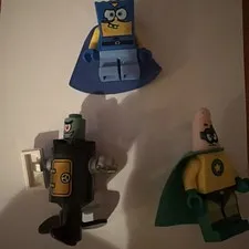 LEGO SpongeBob SquarePants 3815 Heroic Heroes of the Deep Minifgures Only