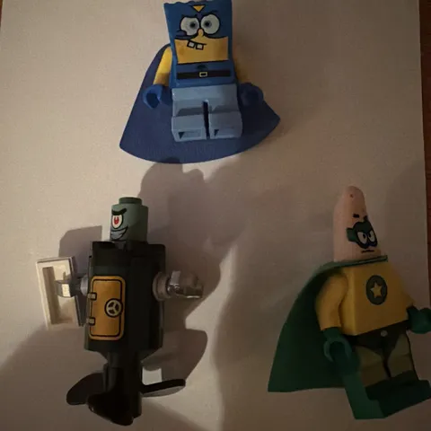 LEGO SpongeBob SquarePants 3815 Heroic Heroes of the Deep Minifgures Only