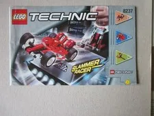Lego Building Instructions Instruction Technic 8237 Slammer Racer
