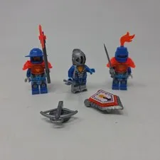 Lego Nexo Knights Minifigure Lot Royal Soldier (King's Guard) 70311 70310 Loose