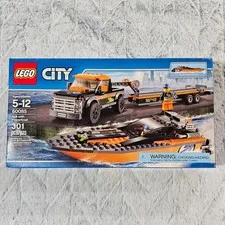 LEGO CITY: 4x4 with Powerboat (60085) New | Sealed | Retired 2015