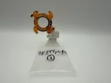 Lego Part 98344pb02 - Orange Ninjago Spinner Crown - 1pc
