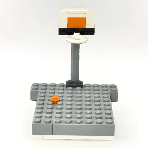 LEGO Creator 5891 Apple Tree House Basketball Hoop - Complete, Assembled/No Base