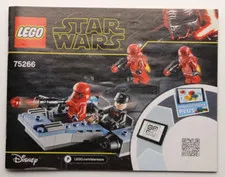 LEGO Star Wars 4 Lot Instructions Only: 75255, 75268, 75269,  75270.