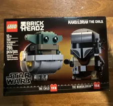 LEGO Star Wars BrickHeadz The Mandalorian & The Child 75317 295 pcs Ages 10+