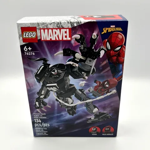 LEGO Marvel 76276 Venom Mech Armor vs Miles Morales New Sealed