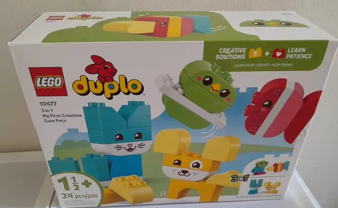 LEGO DUPLO 10477 My First 3 in 1 Creative Cute Pets Toddler Building Set Toy