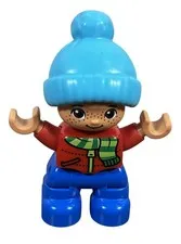LEGO DUPLO Santa’s Winter Holiday Boy Hat Toboggan Replacement Figure