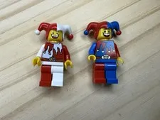 Lego Jester Joker Lot Of 2 Fantasy Era Kingdoms 