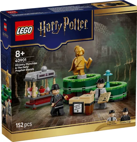 LEGO 40901 Harry Potter Ministry Munchies and The Daily Prophet stand NEW SEALED