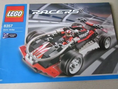 Lego Racers 8357 Zonic Bike Instructions Instruction