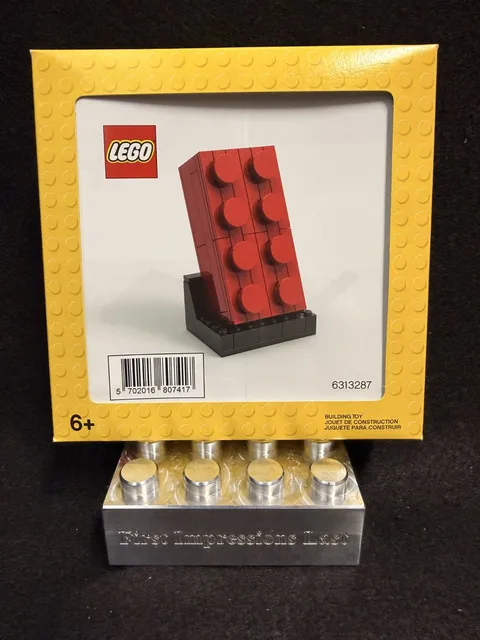 Lego 6313287 2019 Buildable 2×4 Red Brick New Sealed VIP Promo Retired HTF