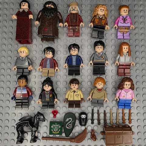 Lego Harry Potter Minifigures Lot and Accessories