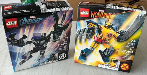 LEGO Marvel 76202 76204 Avengers Wolverine SET LOT SEALED NEW NIB