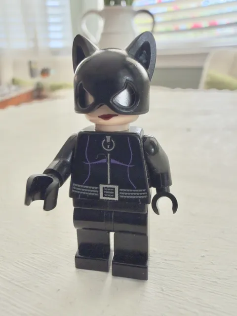 LEGO Catwoman Minifigure 2006 LEGO Set 7779 Batman Dragster: Catwoman Pursuit
