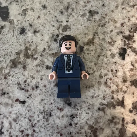 The Office's Michael Scott Lego Minifigure From Set 21336 