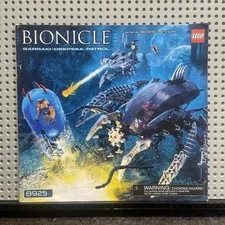 Vintage 2007 LEGO Bionicle BARRAKI DEEPSEA PATROL 8925 Instruction Booklet ONLY