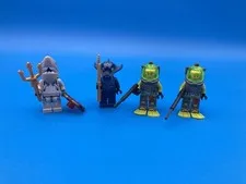 LEGO Atlantis: Shark Warrior, Manta Ray, and 2 Diver Minifigures