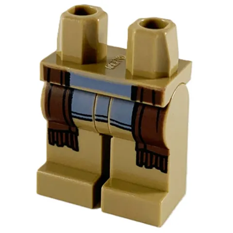 new LEGO Minifig Legs for Lor San Tekka from Resistance X-Wing Fighter set 75149