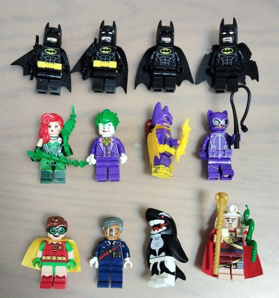 LEGO Minifigure Lot Set Bulk Sale Batman