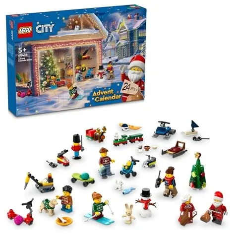 LEGO City Advent Calendar 2024 Christmas Present Toy Birthday Present Block