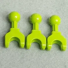 Lego 90611 Hero Factory Arm Leg with Ball Joint on Axle Short Lime x3 Genuine