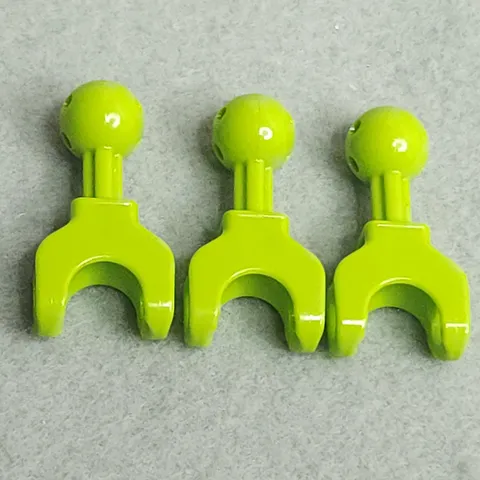 Lego 90611 Hero Factory Arm Leg with Ball Joint on Axle Short Lime x3 Genuine