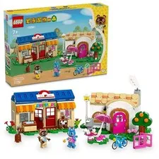 LEGO Animal Crossing Raccoon Store and Bouquet House Toy Christmas Present Prese