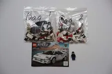 LEGO® Speed Champions 76908 Lamborghini Countach 🔍100% Complete W/Instructions