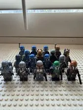 LEGO LEGO Star Wars Mandalorian Minifigure Lot Genuine LEGO No Cracks Excellent