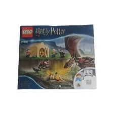 Legos HarryPotter 75946 Hungarian Horntail Triwizard Challange Complete Instruct