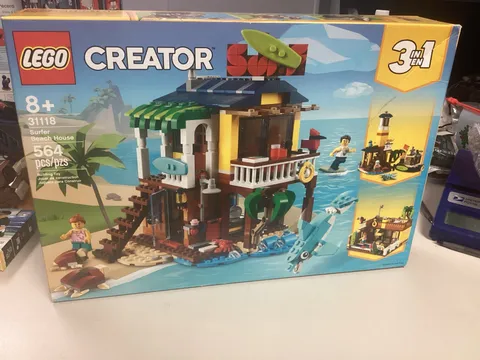 NEW LEGO Creator 3 in 1 Surfer Beach House 31118 Sealed Retired Set