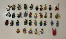 Lot of 36 LEGO Minfigures Mixed Lot: Nexo Knight, Firefighter, RetroSpace + More