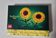 LEGO Botanicals Sunflowers 40524 New Sealed 191 Pieces Flower Building Set