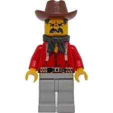 New LEGO Western Flatfoot Thompson bandit Minifigure 6755