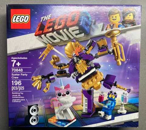 Lego The Lego Movie 2 Systar Party Crew 70848 New Sealed Box Retired