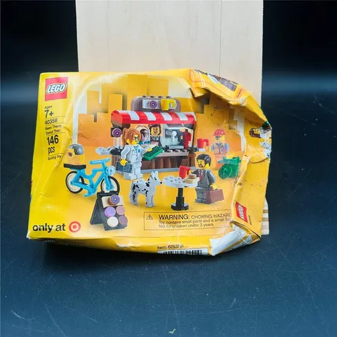 LEGO Promotional: Bean There, Donut That (40358) 146 Pieces- Damaged Box