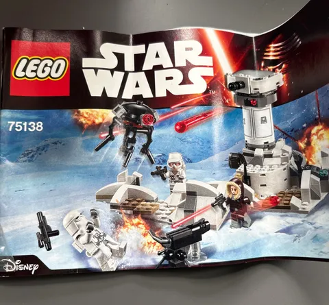 75138 Lego Star Wars Hoth Attack Fully Complete