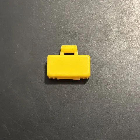 Lego City Minifig YELLOW BRIEFCASE - Boy/Girl Minifigure Bag Suit Case