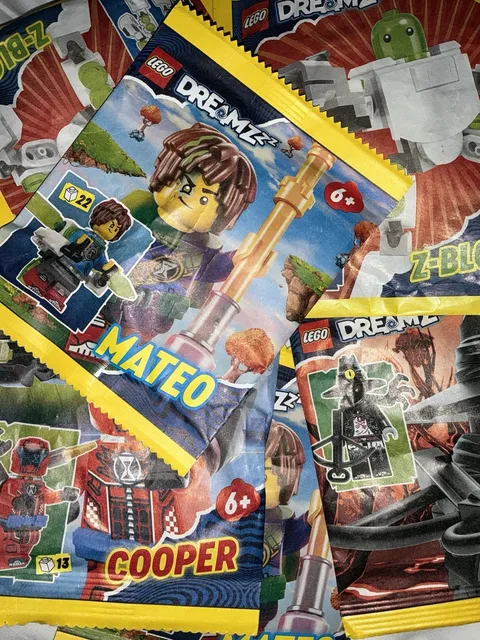 🔥 💤 4x Random Lego Dreamzzz Minifig Paper Bag Lot Sealed 🔥 💤