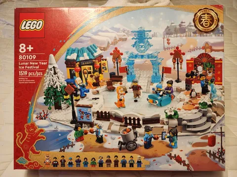 Lego Lunar New Year Ice Festival (80109) Brand New Sealed Retired