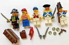 LEGO Pirates 6251 Minifigures Imperial soldier vintage lot coins treasure lady