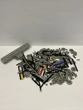 Lego Technic Vintage Job Lot Cogs Pieces Motor 4.5v 1032 Pieces Spare Parts 1980