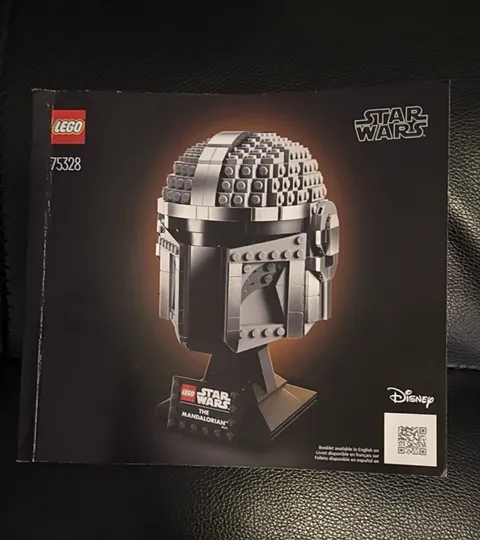 LEGO Mandalorian Helmet Star Wars 75328 Instructions Only