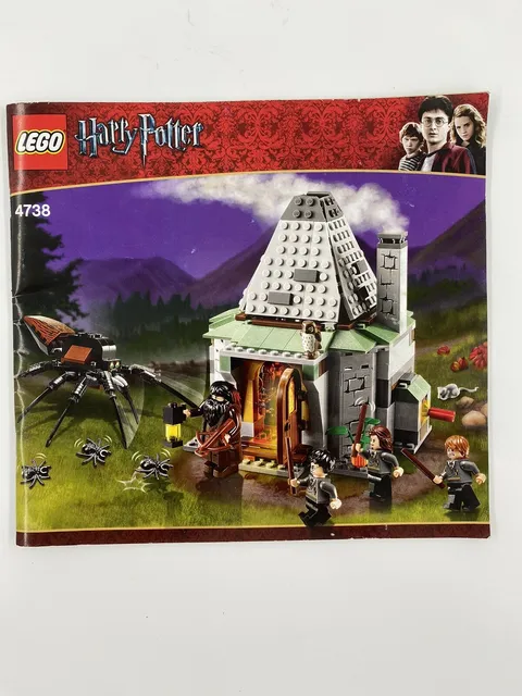 LEGO 4738 Harry Potter - INSTRUCTION MANUAL  Booklet for Lego Set - Manual only