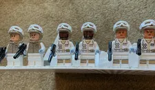 Lego Star Wars Rebel Hoth Troopers Lot Of 6
